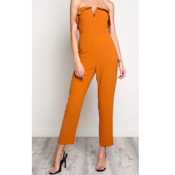 Boutique with Grace Other - Orange Jumpsuit